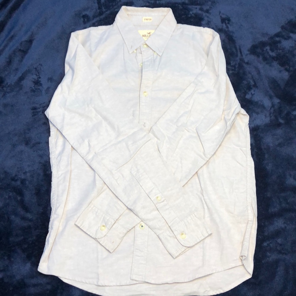 Hollister - Clear Gray Button down shirt